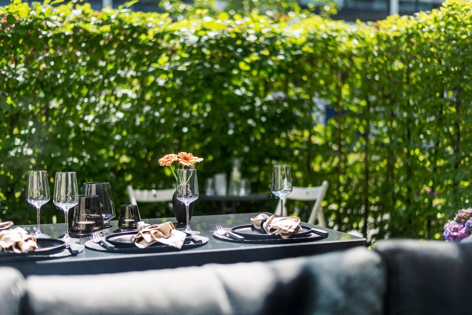 Fit an Outdoor Dining Table Without Blocking Your Patio